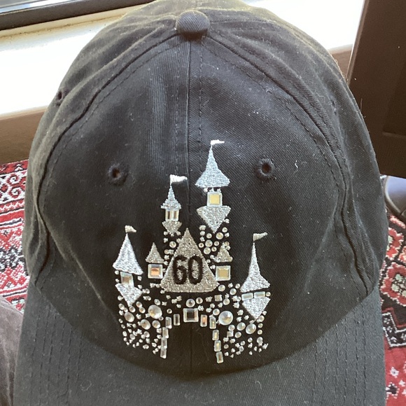 Embellished Castle Baseball Cap - Black - Picture 3 of 6